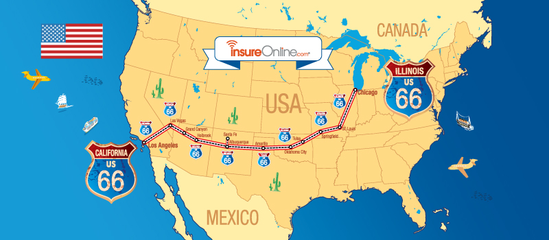 Route 66 road trip tips and auto insurance guide